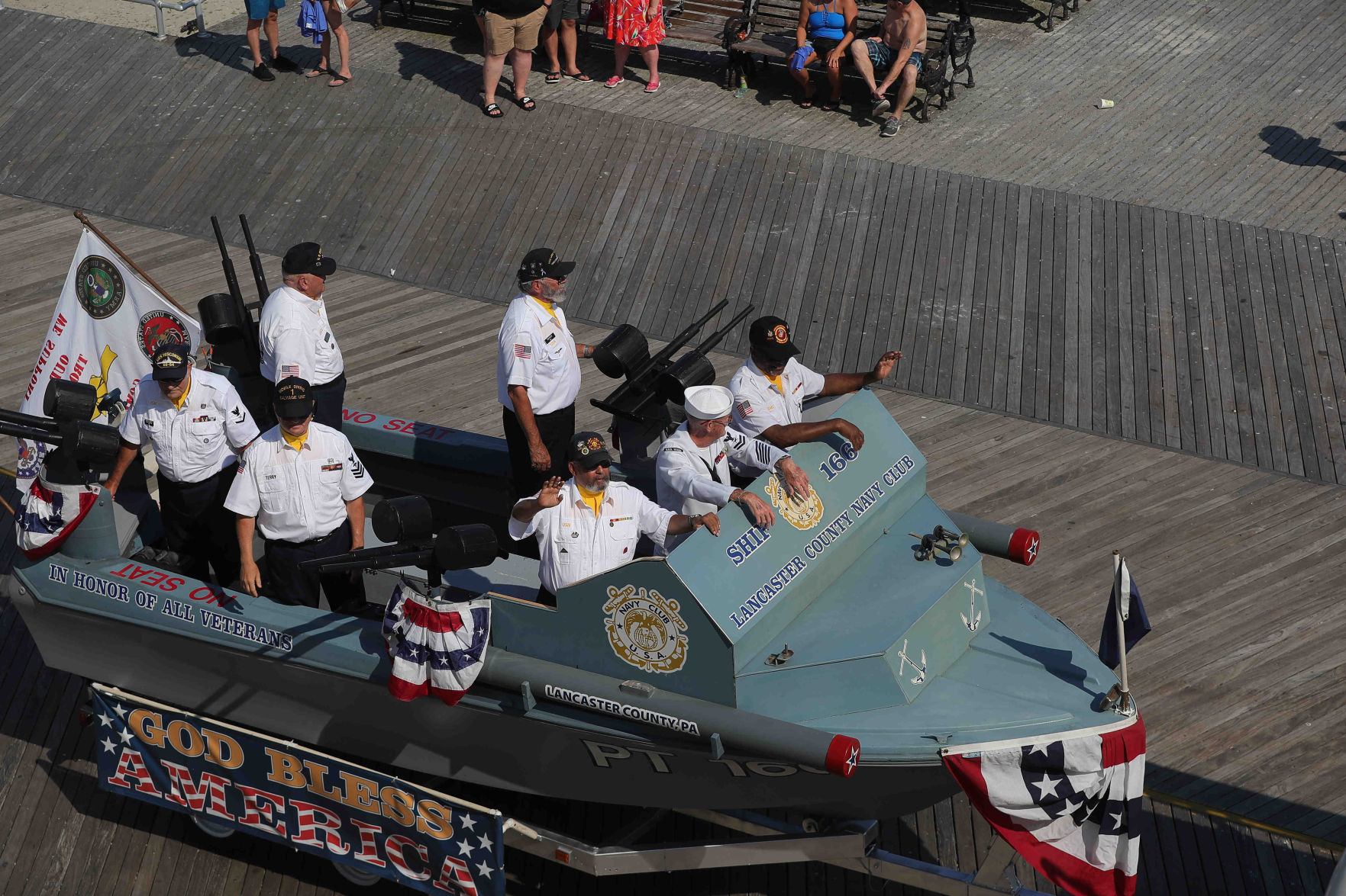 Hard Rock celebrated its one-year anniversary with Boardwalk parade